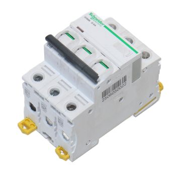 A9F75306 iC60N Schneider Electric "A9F75306 iC60N Schneider Electric Miniature Power Switch 3P 6A D-Characteristic",
