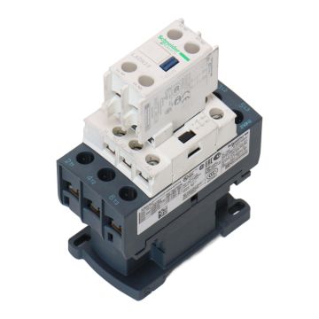 LC1D25 + LADN20 Schneider Electric LC1D25 + LADN20 Schneider Electric Contactor 400VAC 25A 1.1kW TeSys D,