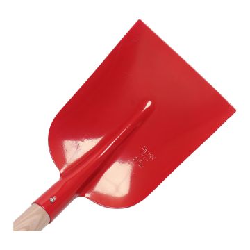 780966 Atlas 780966 Atlas Betonschop Rood + Schopsteel 110 cm voor Compacte Automatisering 110 cm