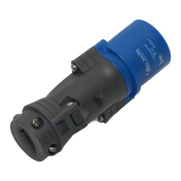 52042 Legrand 52042 Legrand Pin & Sleeve Connector 16A 220V Cable Mount Plug Blue,