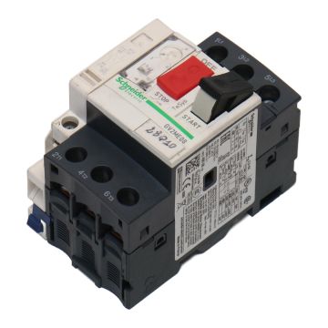 GV2ME08 + GVAN11 Schneider Electric GV2ME08 + GVAN11 Schneider Electric Circuit Breaker 2.5-4A Screw Terminals N/O + N/C,