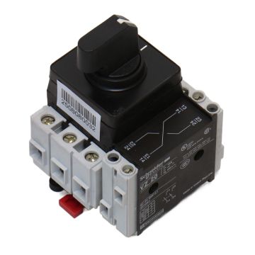 VVD0 + VZ20 Schneider Electric "VVD0 Schneider Electric Switch Disconnector 3P 690V 25A + VZ20 Auxiliary Contact Block 1NO 1NO",
