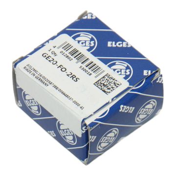 GE20-FO-2RS ELGES GE20-FO-2RS Elges Spherical Plain Bearing for Automation Professionals,