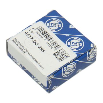 GE17-DO-2RS ELGES GE17-DO-2RS Elges Rod End Bearing for Precision Automation,