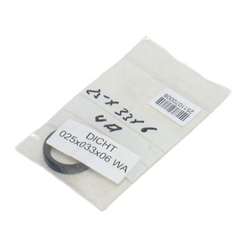 Oil Seal 25x33x6 WA Neutral 025x033x06 WA Oil Seal for Rotary Shaft Sealing in Industrial Machinery,