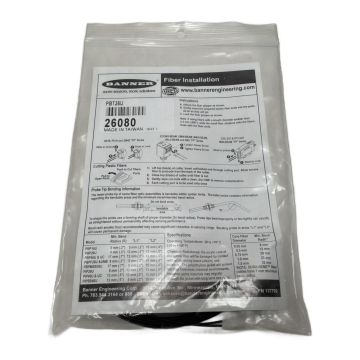 PBT26U Banner PBT26U Banner Plastic Fiber Optic Cable Assembly for Automation,