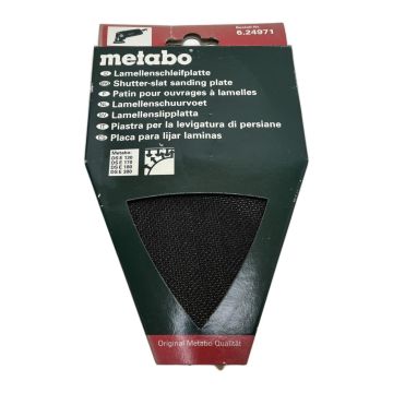 6.24971 Flap sanding pad with hook and loop fastening Metabo 6.24971 Metabo Flap Sanding Plate for Detailed Sanding Task,