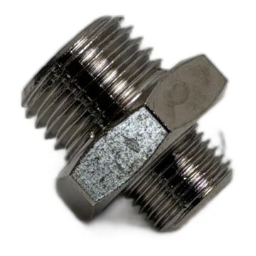 WNH-F01-F02 Hex Reducing Nipple SMC WNH-F01-F02 SMC Metal Reducing Nipple for Pneumatic Systems,