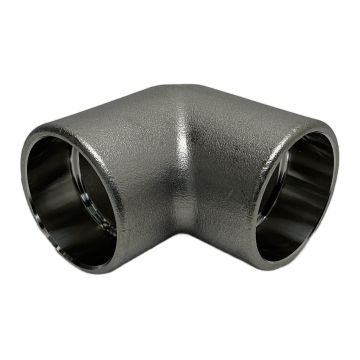 Nords 28mm 90° socket weld elbow 1.4408 Nords Stainless Steel Pipe Elbow,