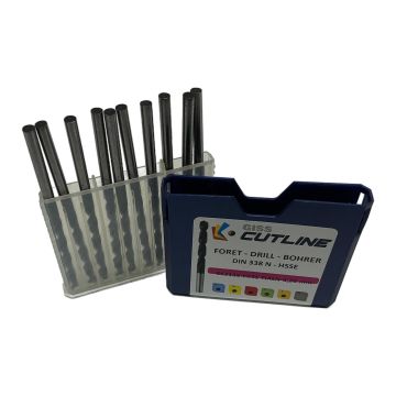 HSS Co5 Drill 862135 Din 338 Tialn 3.2mm Giss HSSE twist drill bits,