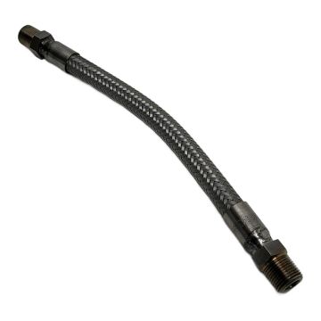 Hose FLEXIBLE 10mm x 280mm Neutral Flexible steel hose,