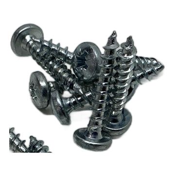 spaanplaatschroef 4,5x25mm PZ elvz 08422150 Elvz Steel self-tapping screws,