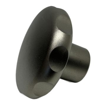 Stainless steel clamping knob Elesa+Ganter Solid steel knob,