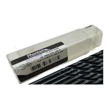 11.815.0680 HSS Long Series Twist Drill Bit 6.8mm – 8-Pack DIN 340N for Metal Phantom HSS twist drill bits,
