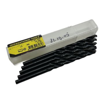 11.810.0600 HSS Twist Drill DIN340N 6,0mm (5pcs) International Tools HSS Twist Drill Bits,