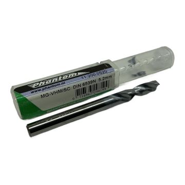 11.200.0520 MG-VHM/SC DIN6539N 5,2mm Phantom Solid Carbide Drill Bit,
