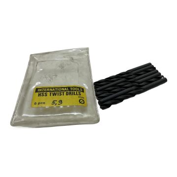 HSS Twist Drills 5,9mm (7pcs) International Tools HSS Twist Drill Bits,