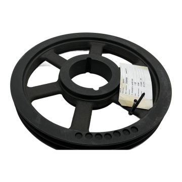 V-Belt Pulley SPB 355/2 Taper Lock 3020 - 2-Groove Cast Iron Sheave Optibelt Pulleys, cast iron,