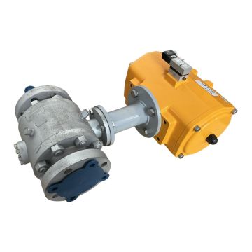 ED1600.H1A00A.00N0 Actuator with Ball Valve 3" Class 600 - 6060LIM80L El-O-Matic Pneumatically Actuated Ball Valve,