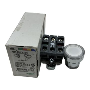 XB4BW31B5 Schneider Electric Illuminated Pushbutton Switch,
