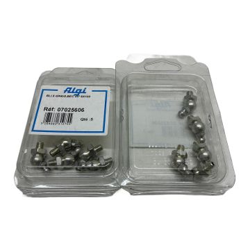 BLI.5 GRAIS.BEC 45deg 6X100 07025606 Algi Steel Grease Nipples,