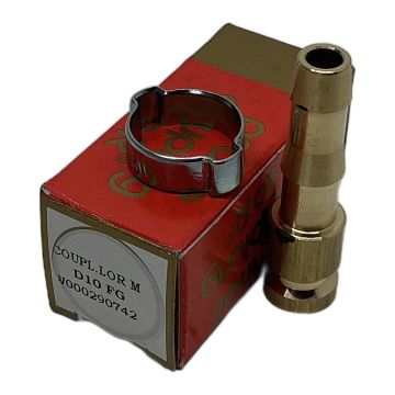 D10 FG W000290742 LOKRING Brass Hose Fitting,