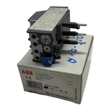 TA25 DU 0,25 1SAZ211201R1009 ABB Overcurrent Protection Relay,