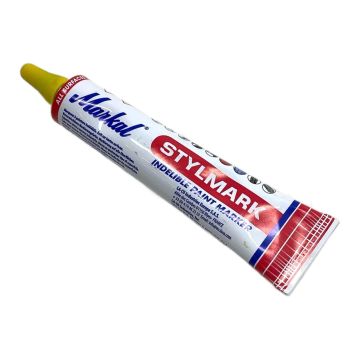 Stylmark 10130203 Yellow Markal Industrial Paint Marker,