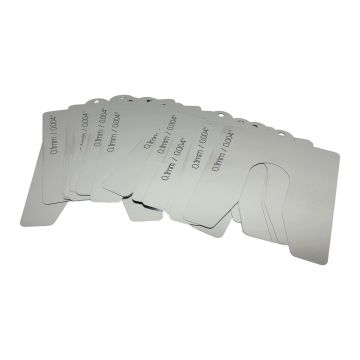 ALI 2.500 Bp-20 Pruftechnik Stainless Steel Shims,