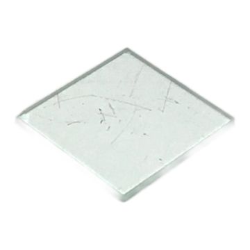 FLOATGLAS 30X30X2MM A0494441 Neutral Edge-worked float glass,