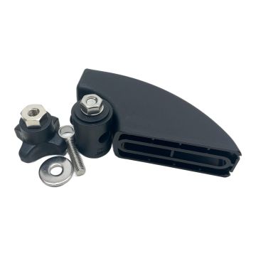 637/648372 GUIDE RAIL ADJUSTABLE BRACKET PA/304SS Rexnord Plastic Conveyor Bracket,