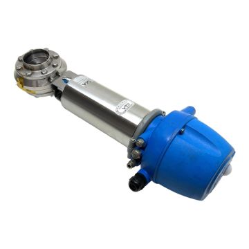 8880-2122-1100-0000 / 3412-1111-1000-0000 GEA Tuchenhagen Pneumatic Butterfly Valve Assembly,