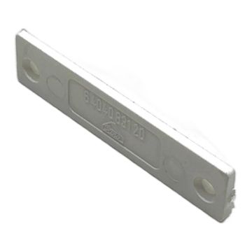230155 G404083120 UNTERLAGE FÜR GEHÄUSE DREHSP. AUFSCHR. WEIß Roto Plastic Hardware Fitting,