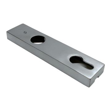 cil.plt tbv hefschuifdeur mat chroom LC113PLY 0101Z012CMXX0  Colombo Base Metal Door Escutcheon,