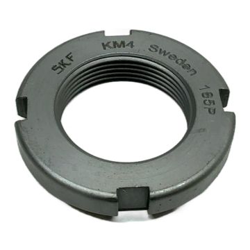 KM4 SKF Steel Lock Nut,