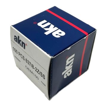 637/8-2Z/SS (100pcs) AKN Stainless Steel Ball Bearings,