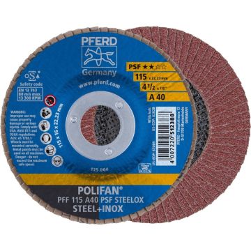 • Article: POLIFAN PFF 115 A40 PSF STEELOX • Manufacturer: Pferd • Condition: New • Price: Attractive!