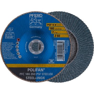 • Article: POLIFAN PFC 180 Z60 PSF STEELOX • Manufacturer: Pferd • Condition: New • Price: Attractive!
