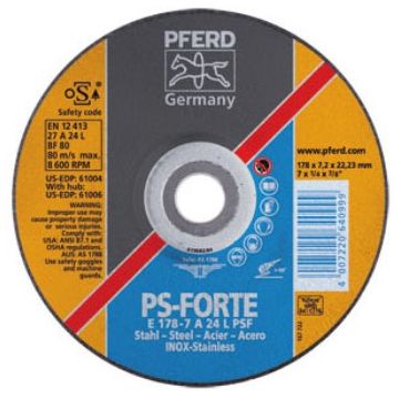 • Article: AFBRAAMSCHIJF E 125-7 PSF STEELOX • Manufacturer: Pferd • Condition: New • Price: Attractive!