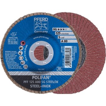 • Article: POLIFAN PFF 125 A80 SG STEELOX • Manufacturer: Pferd • Condition: New • Price: Attractive!