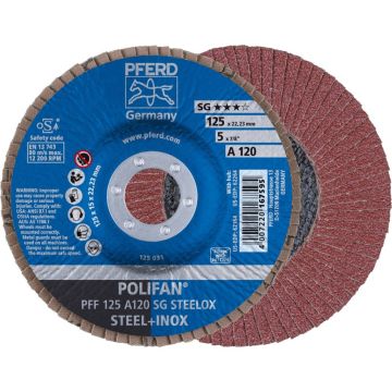 • Article: POLIFAN PFF 125 A120 SG STEELOX • Manufacturer: Pferd • Condition: New • Price: Attractive!