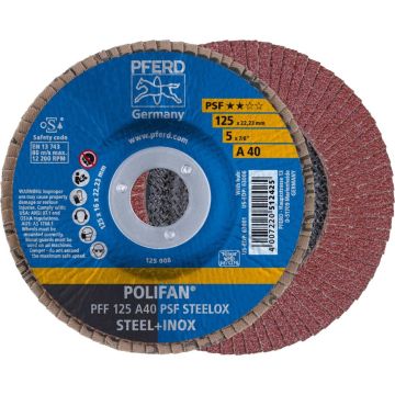• Article: POLIFAN PFF 125 A40 PSF STEELOX • Manufacturer: Pferd • Condition: New • Price: Attractive!