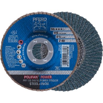 • Article: POLIFAN PFF 115 Z40 SG POWER STEELOX • Manufacturer: Pferd • Condition: New • Price: Attractive!
