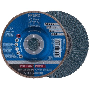 • Article: POLIFAN PFF 125 Z40 SG POWER STEELOX • Manufacturer: Pferd • Condition: New • Price: Attractive!
