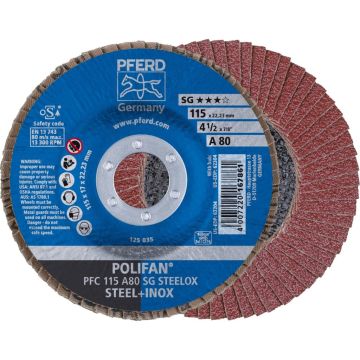 • Article: POLIFAN PFC 115 A80 SG STEELOX • Manufacturer: Pferd • Condition: New • Price: Attractive!