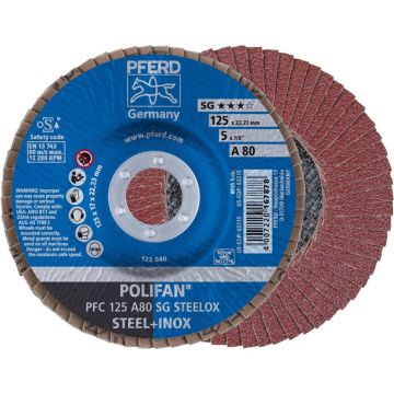 • Article: POLIFAN PFC 125 A80 SG STEELOX • Manufacturer: Pferd • Condition: New • Price: Attractive!