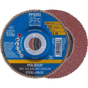 • Article: POLIFAN PFC 125 A40 PSF STEELOX • Manufacturer: Pferd • Condition: New • Price: Attractive!
