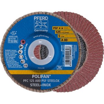 • Article: POLIFAN PFC 125 A80 PSF STEELOX • Manufacturer: Pferd • Condition: New • Price: Attractive!