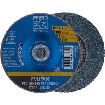 • Article: POLIFAN PFC 180 Z40 PSF STEELOX • Manufacturer: Pferd • Condition: New • Price: Attractive!