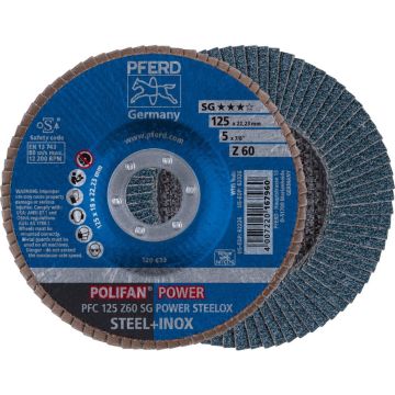 • Article: POLIFAN PFC 125 Z60 SG POWER STEELOX • Manufacturer: Pferd • Condition: New • Price: Attractive!
